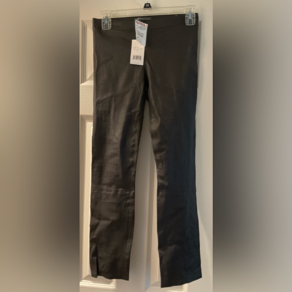NWT Vince Leather Leggings size XS